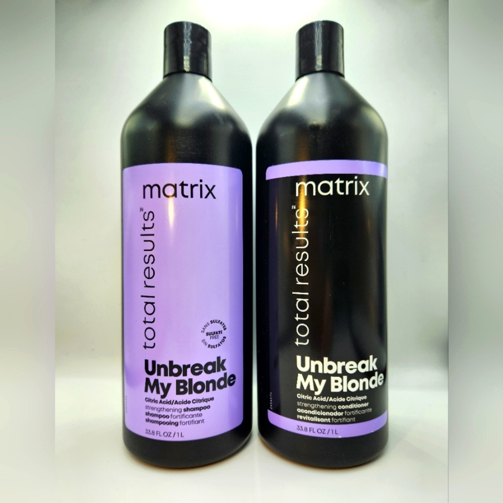 Matrix Total Results Unbreak My Bronde  Shampoo & Conditioner duo 33.8 fl oz/ 1L